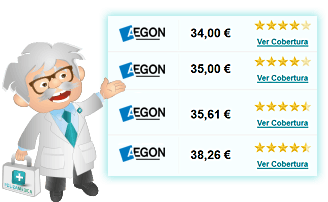 Comparativa de seguros Aegon